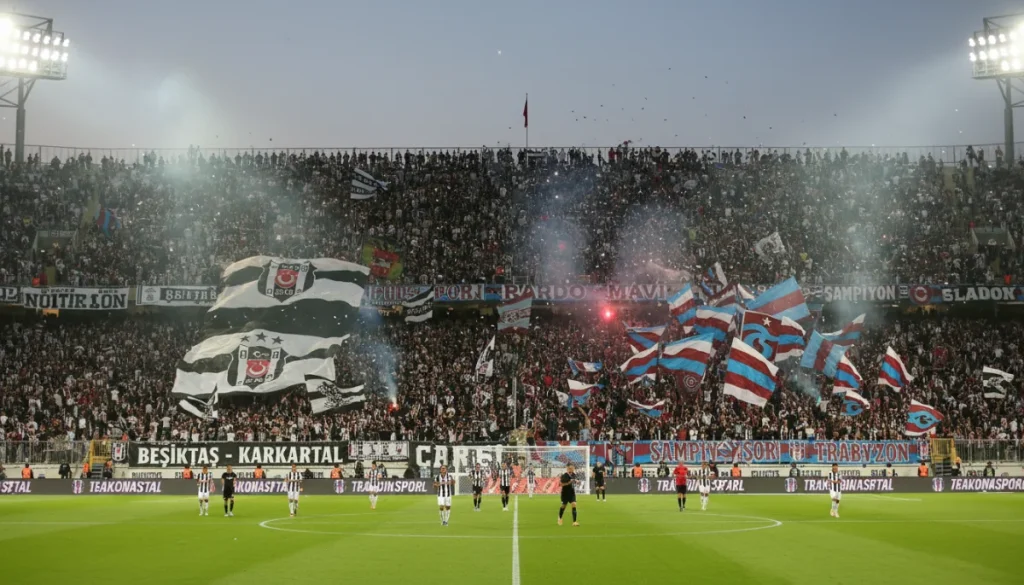 Süper Lig’de Dev Kapışma: Beşiktaş ve Trabzonspor 9 Mayıs’ta Kozlarını Paylaşıyor