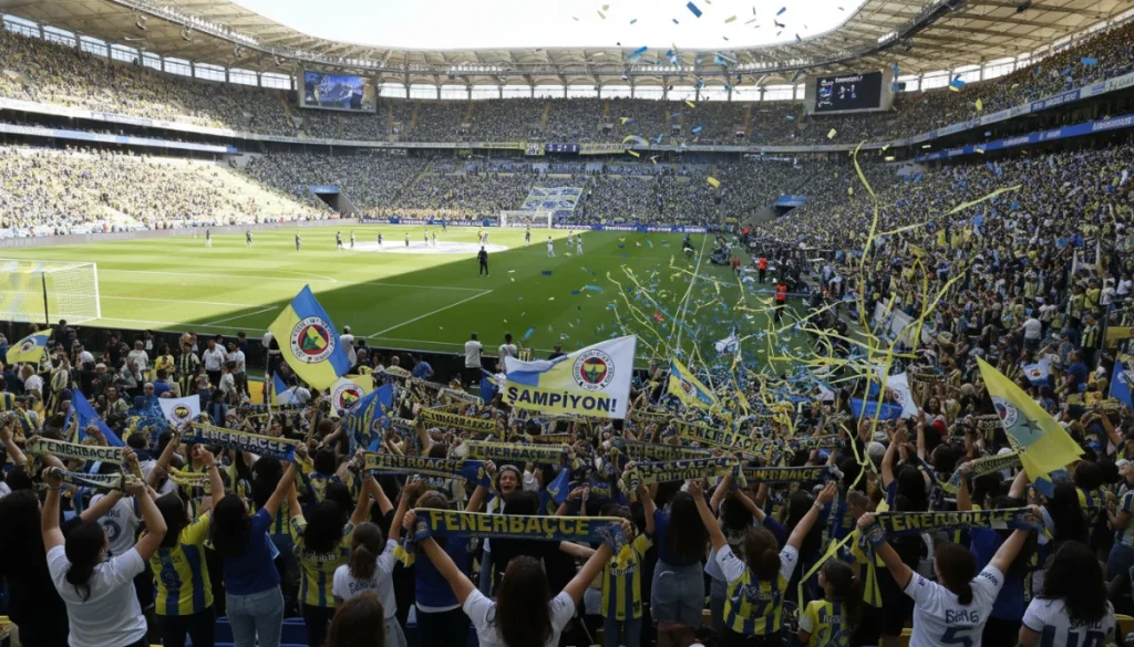 Fenerbahçe Kadın ve Gençlere Ücretsiz Bilet Vererek Futbolu Yaygınlaştırıyor