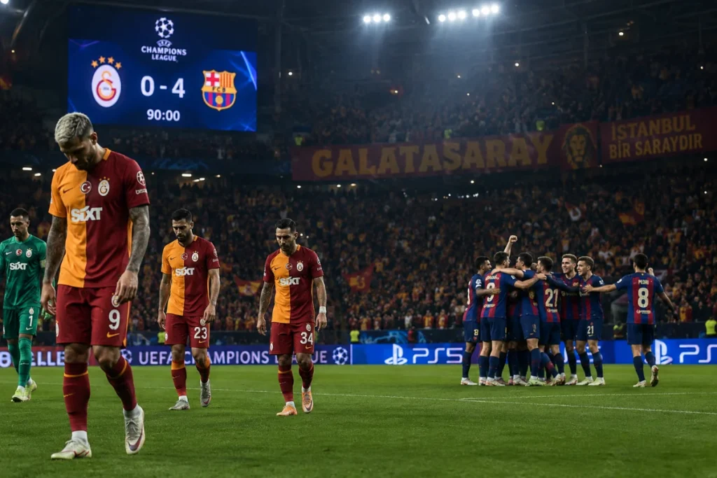 Galatasaray-Barcelona Analizi: Avrupa Devine Karşı Direnç ve Çöküşün Hikayesi