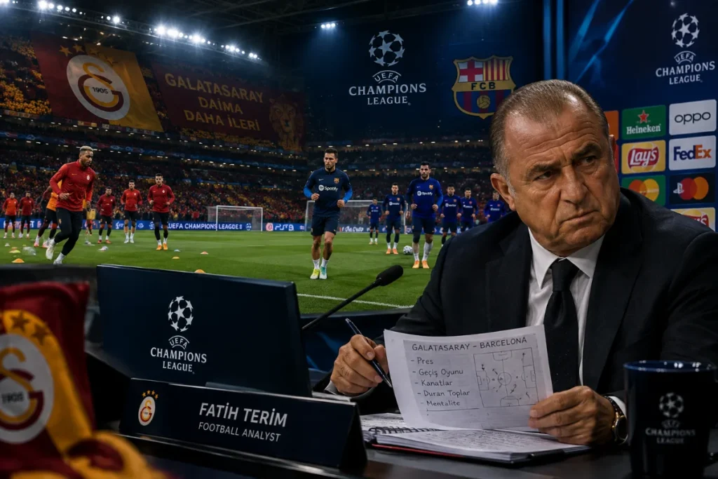 Galatasaray-Barcelona Karşılaşmasında Fatih Terim’e Kritik UEFA Görevi